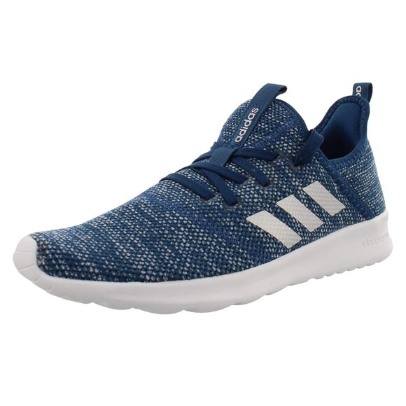 adidas Shoes - Adidas Cloudfoam Pure Shoe - Women's Running Tech Steel/Silver Metallic/Grey